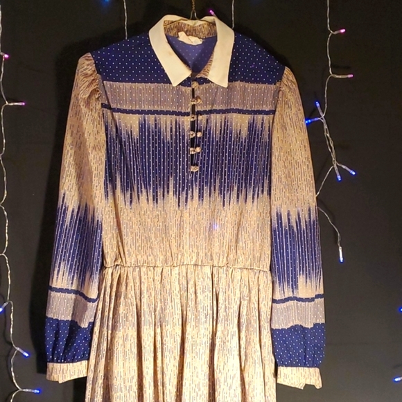 Vintage 70s Kathy J dress size 10 - Picture 1 of 5